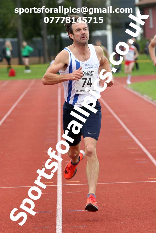 3000 metres, NECAA Open Meeting, Morpeth, Sunday, September 27th. David T. Hewitson/Sports for All Pics